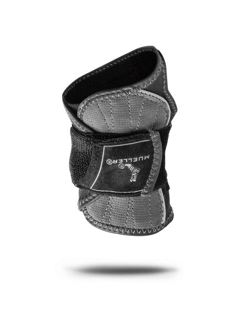 MUELLER Sports Medicine Hg80 Premium Wrist Brace, Wrist Pain Relief Support for Men and Women, Ideal for Carpal Tunnel, Tendinitis, Arthritis, Black/Gray, Small/Medium