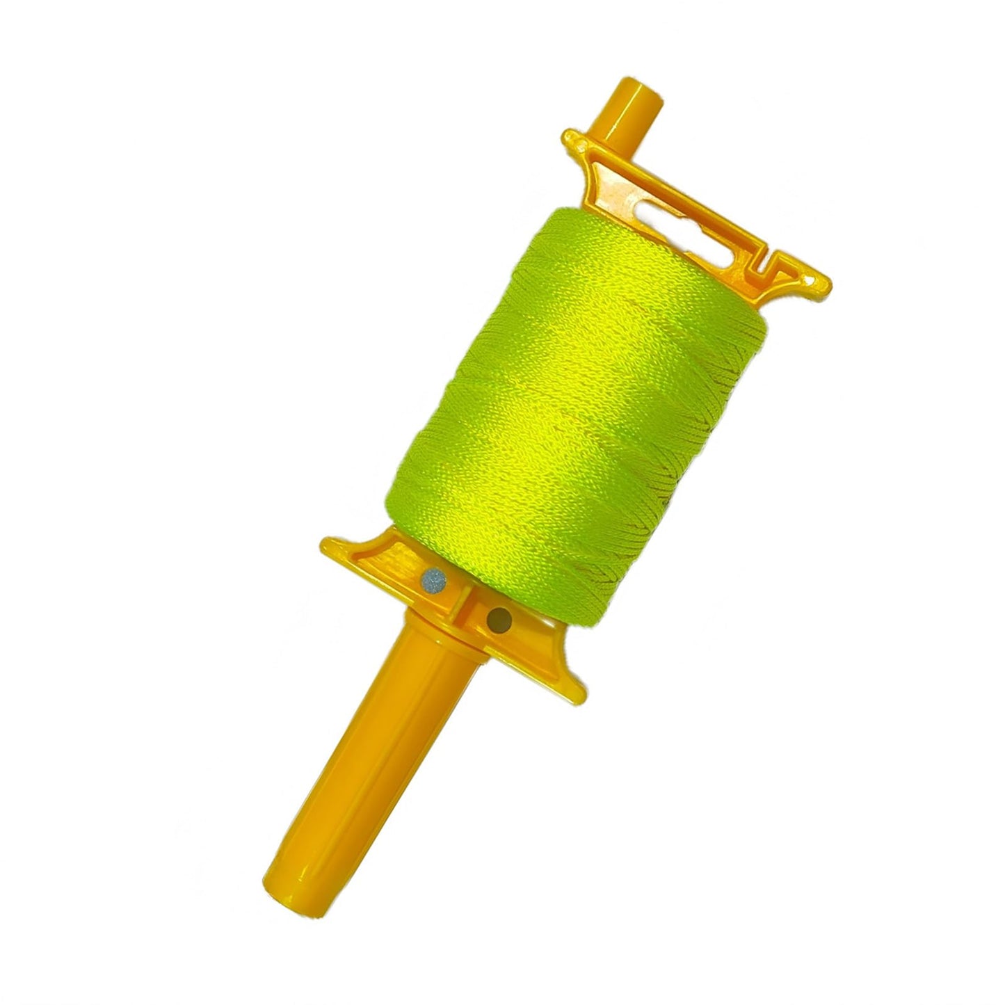 Reloadable Line Reel,Mason Line String line with Handle, 600 Ft Length Nylon Twine,18 Braided Nylon String for Gardening Or Masonry Tools,Outdoor Kite,Twine String for Gardening Fluorescent Yellow