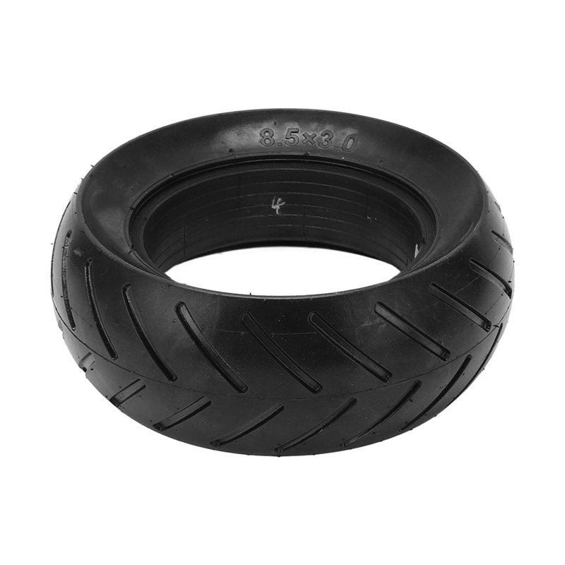 8.5x3.0 Electric Scooter Solid Rubber Tire, Replacement Tire with Good Grip for All Road Conditions, Snow and Rain Compatible