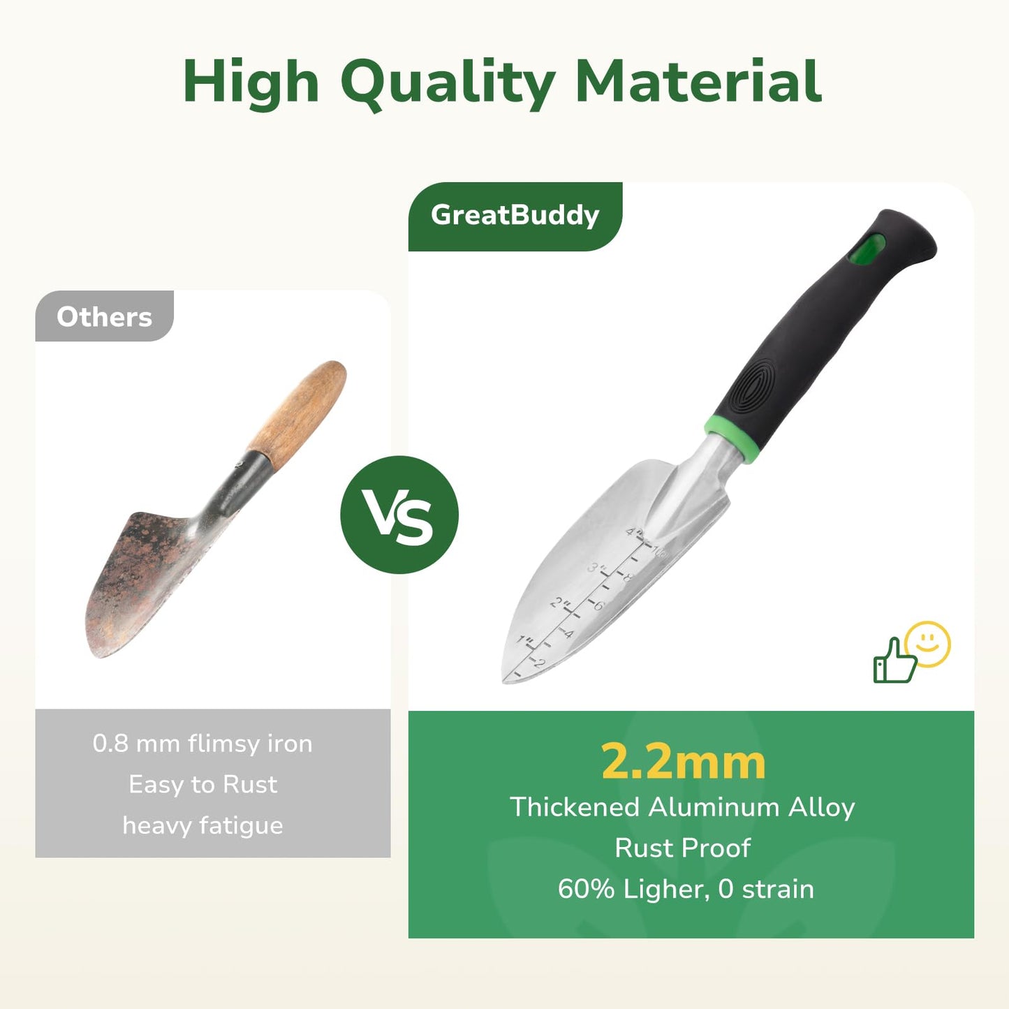 GreatBuddy Garden Tool Set for Women, 9 Piece Heavy Duty Rust-Proof Gardening Tool Set with Ergonomic Handles & Durable Organizer Handbag, Ideal Gardening Gifts for Mothers, Gardener, Beginners