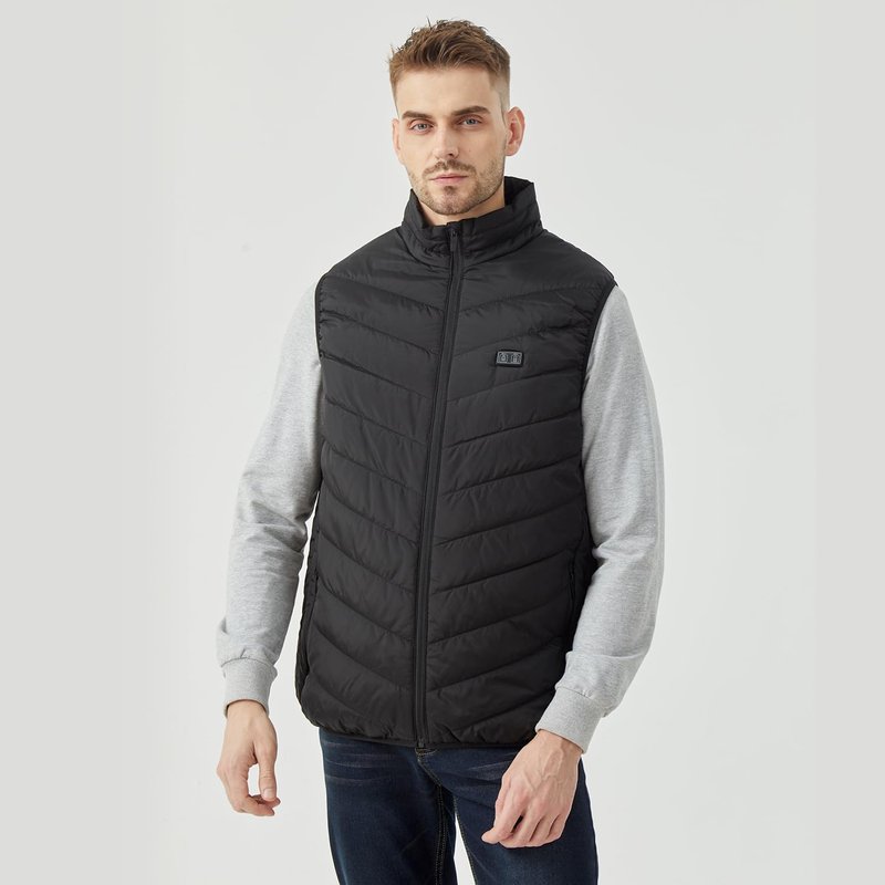 Cosy Life Heated Vest for Men with 20000mAh Battery Pack and 15 Heating Zones, Up to 11 Hours of Heat, Lightweight for Hunting, Hiking & Golf