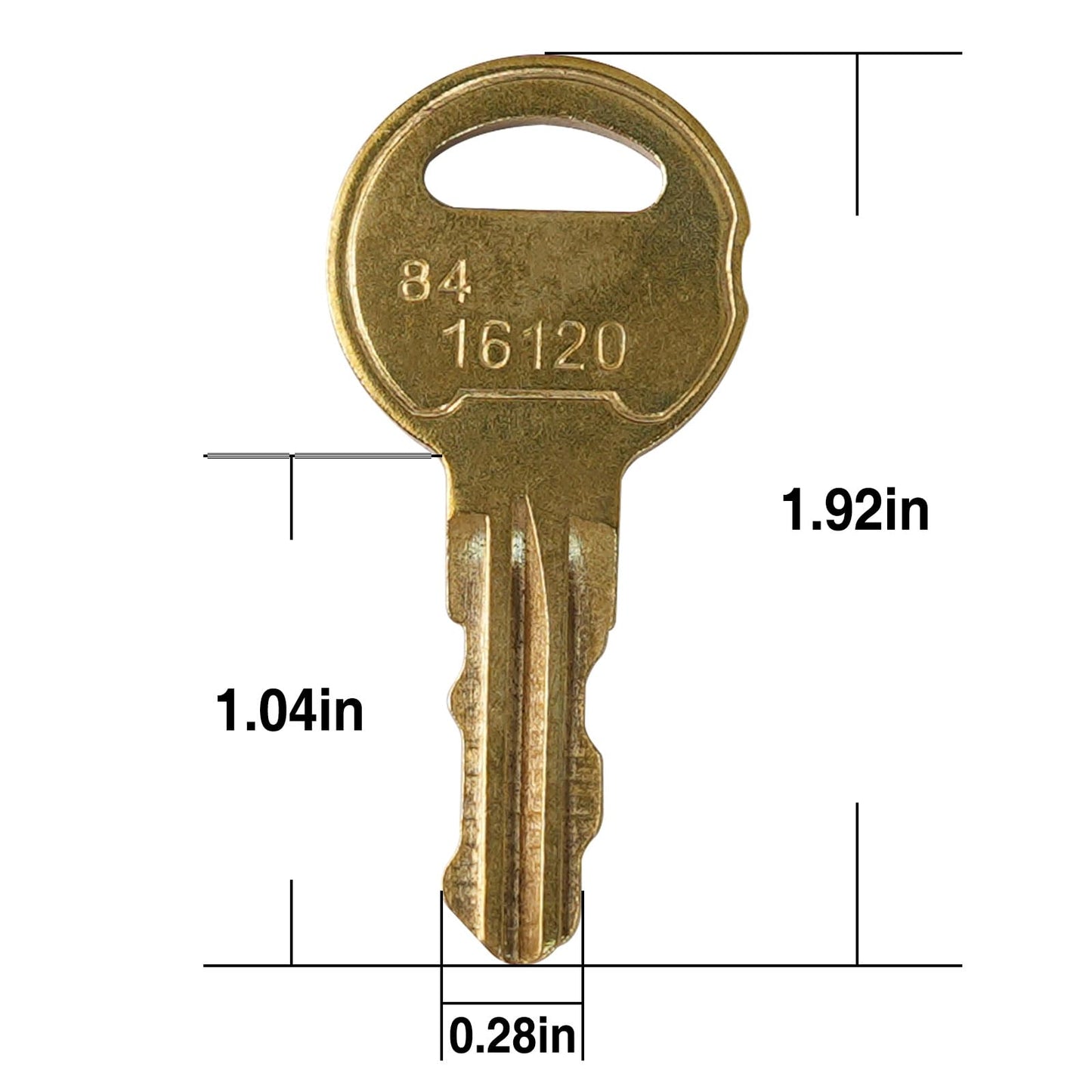 4PCS 84-16120 4001-035 Door-King Keys for Gate Telephone Entry System Keypads Operators and Openers