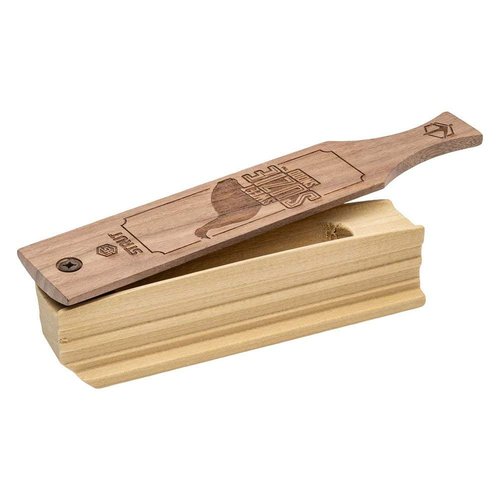 Hunters Specialties STRUT Suzie Snood Wooden Turkey Box Call - Must Have Turkey Hunting Accessory
