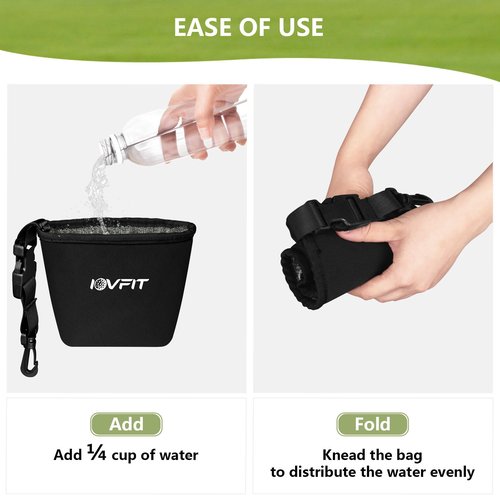 Golf Club and Golf Ball Cleaning Bag,Golf Ball Cleaner,Golf Club Cleaner,Cleans Club Grooves, Golf Bag Accessories,Machine Washable, Golfer Gifts for Men,Detachable Clip