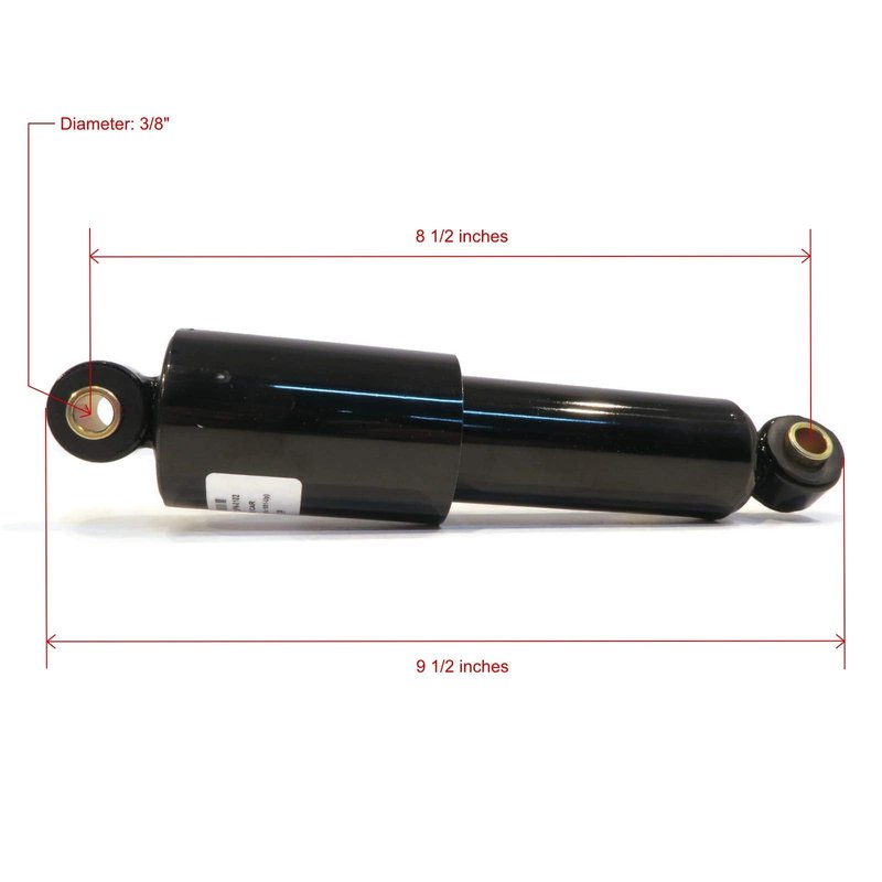 The ROP Shop (Pack of 2) Front Shock Absorbers for Club Car 1033510-01, 103351001 Golf Carts