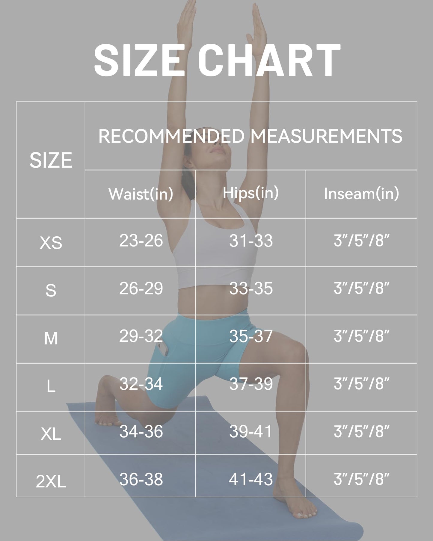 Moozava Biker Shorts with Pockets for Women 8" Spandex Shorts Women High Waist Athletic Compression Gym Workout Yoga Running Bike Black L