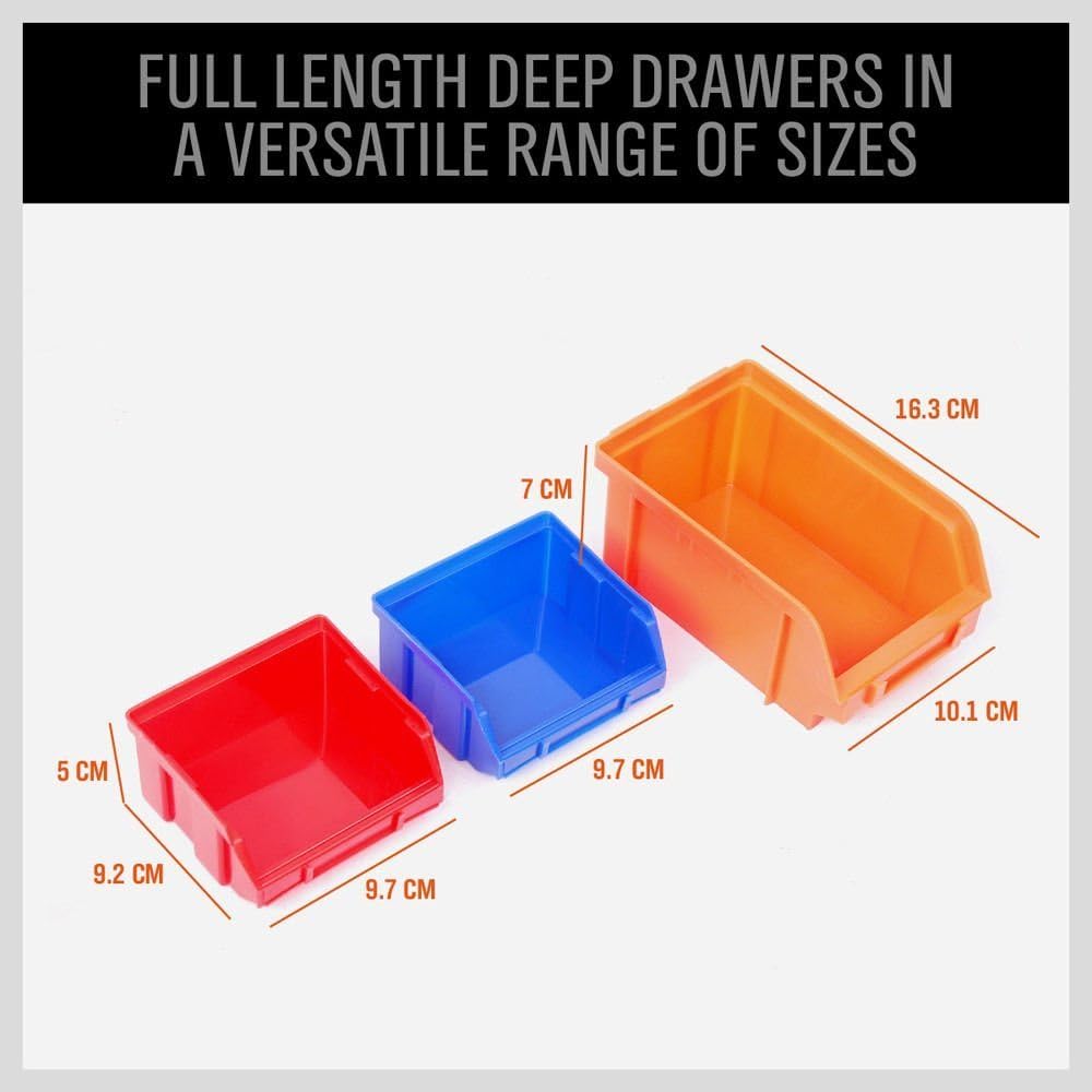 Heavy Duty Garage Organization Rack - 64-Inch Tool Storage with 600LB Capacity, 4 Rails & 9 Adjustable Hooks
