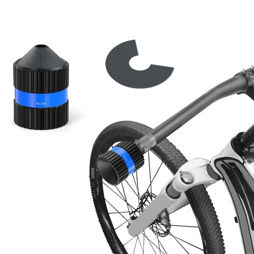 NUEAYMS Bicycles Deburring Reamer Tubing Chamfer Tool Bicycles Front Fork Tube Grinding Tool with Sandpaper Cycling Accessories