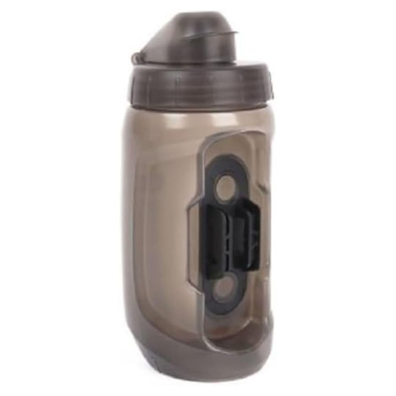 FIDLOCK Twist Replacement Bottle 450ml/15oz | Includes Twist Bottle Only (Twist Base Not Included) | Smoke