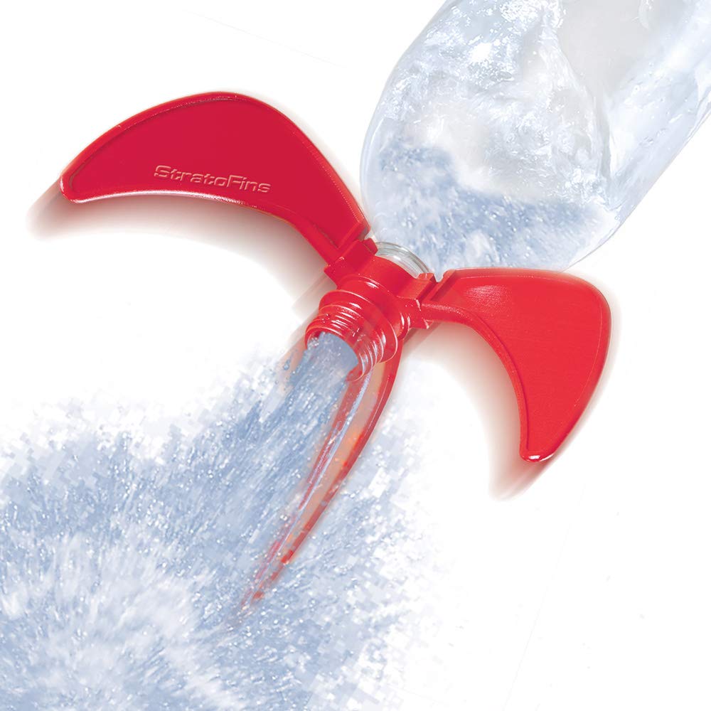 Relationshipware StratoFins Screw-on Water Rocket Fins - Compatible with 2 Liter Bottles or Smaller