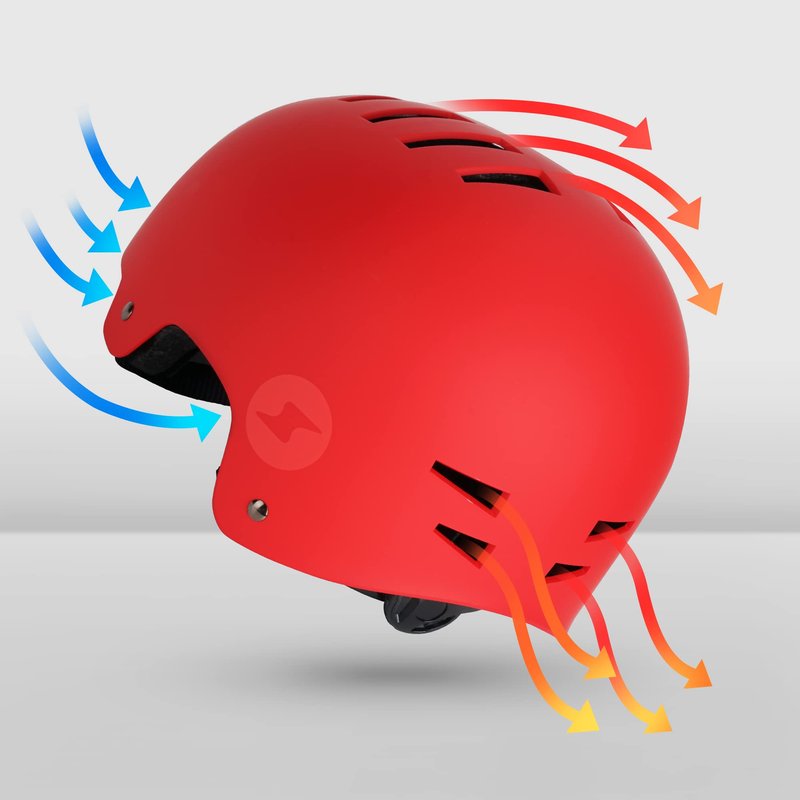 LaScoota Multi-Sport Scooter, Bicycle Helmet, Roller Skating Helmet, Skateboard Helmet for Adults, Youth & Kids | Kids Helmet, Bike Helmet for Men & Women | Impact-Absorbing Core, Optimal Ventilation