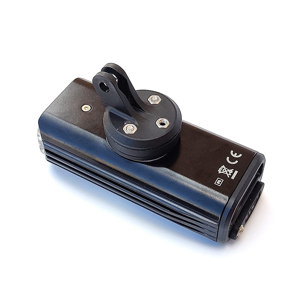 Cestbon Bike Headlight Mount for Gopro Adapter Quick Release Interface Compatible with Lezyne Olight Magicshine