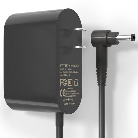 30.45V Vacuum Charger Compatible with Dyson V10 V11 V15 V12 SV12 SV14 SV15 SV16 SV20 SV22 Cyclone Animal Motorhead Absolute Trigger Cordless Vacuum Cleaner 217160-02 969350-02 969042-01 Power Cord