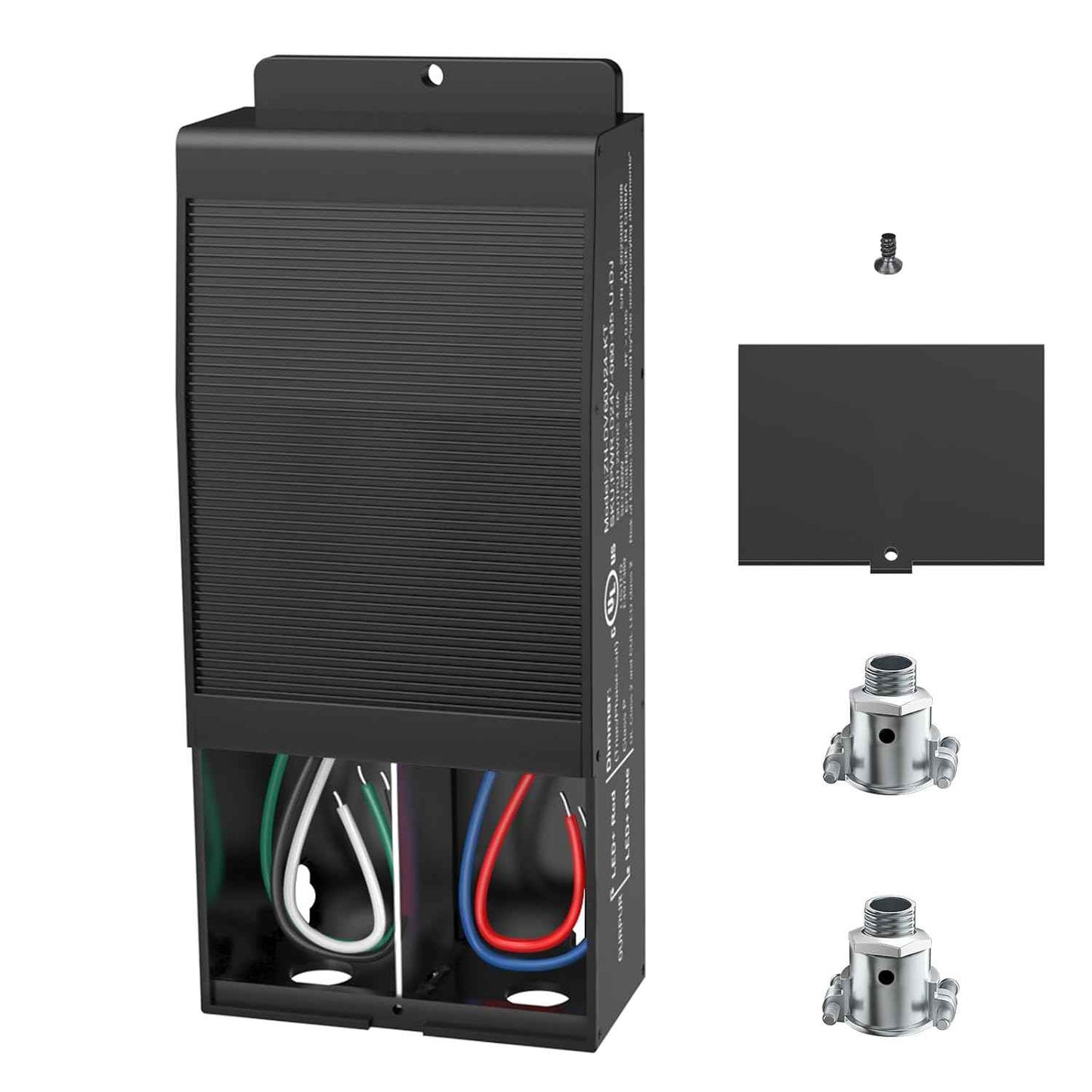 60W Dimmable LED Driver - Triac Power Supply for LED Lights, Waterproof IP67, UL Listed