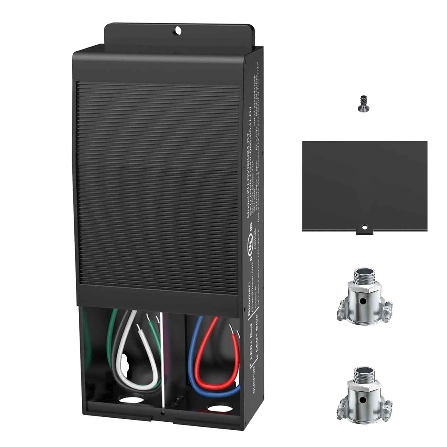 60W Dimmable LED Driver - Triac Power Supply for LED Lights, Waterproof IP67, UL Listed