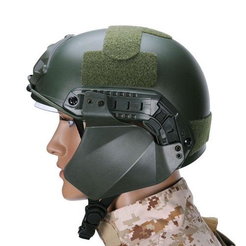 Side Cover for Fast Helmet Rail Airsoft Military Tactical Helmet Accessories Soft Rubber Material Two Ear Protection Covers