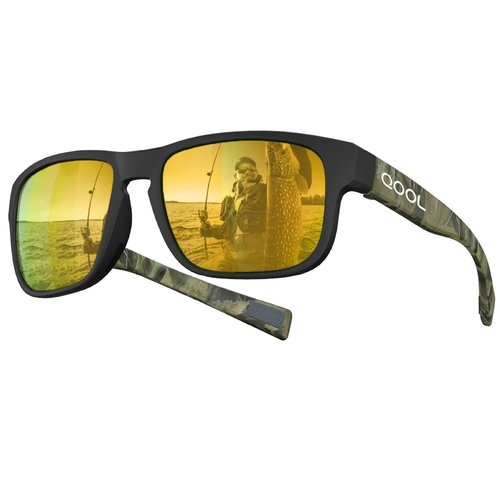 Living out your qool time Floating Polarized Fishing Sunglasses Saltwater Resistant Lenses That Coating Won’t Peel Rub off F11