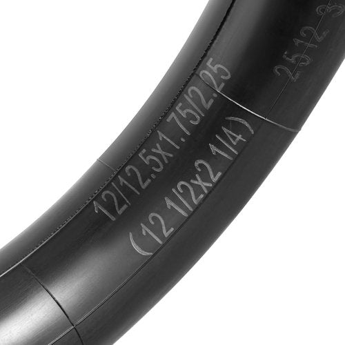 CR202 Heavy Duty Butyl Inner Tube - 12.5 x 2.25 Inch with Angled Valve Stem | 2-Pack for Bikes & Scooters