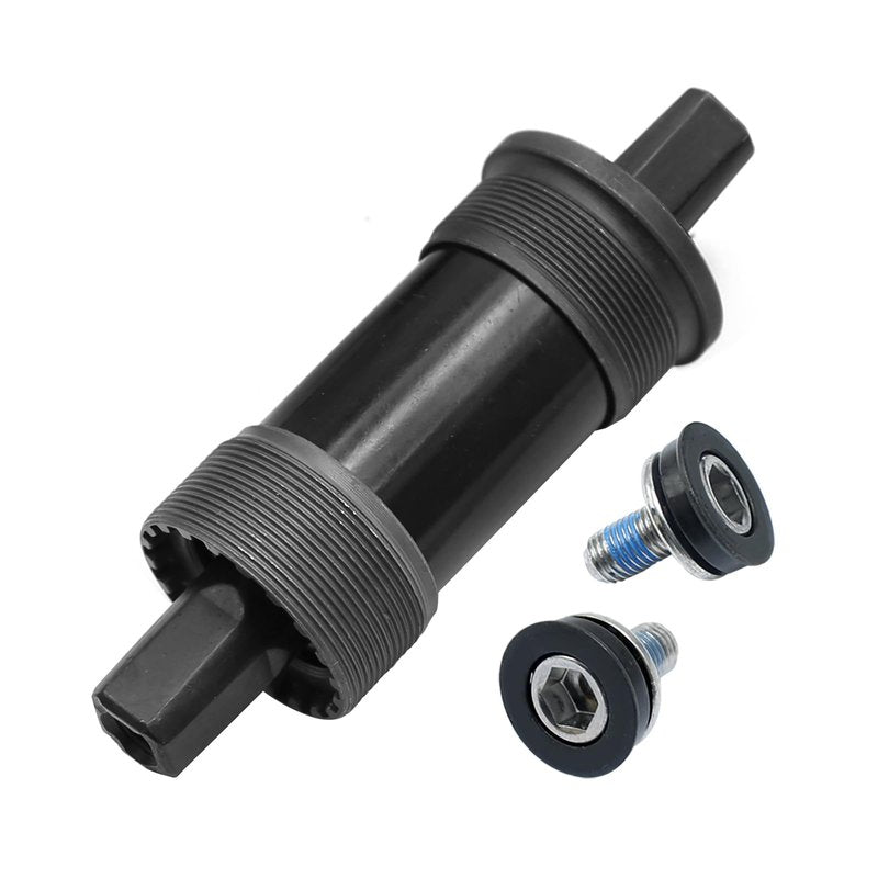 Hoypeyfiy Bike Bottom Bracket Mountain Bike Square-Taper Bottom Bracket Bicycles 68mm Replacement for Shimano Tourney TX800 Series (68x124mm)