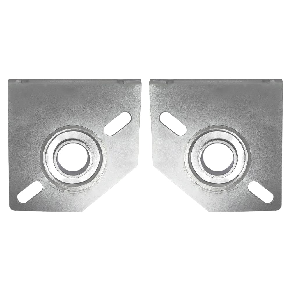 Pair of Garage Door Spring Center Bearing Bracket Garage Door Parts Torsion Spring Anchor Bracket Residential Door Garage Parts