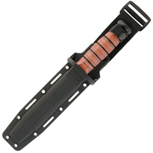 KA-BAR KB5025 NAVY STRAIGHT W/NYLON SHEATH
