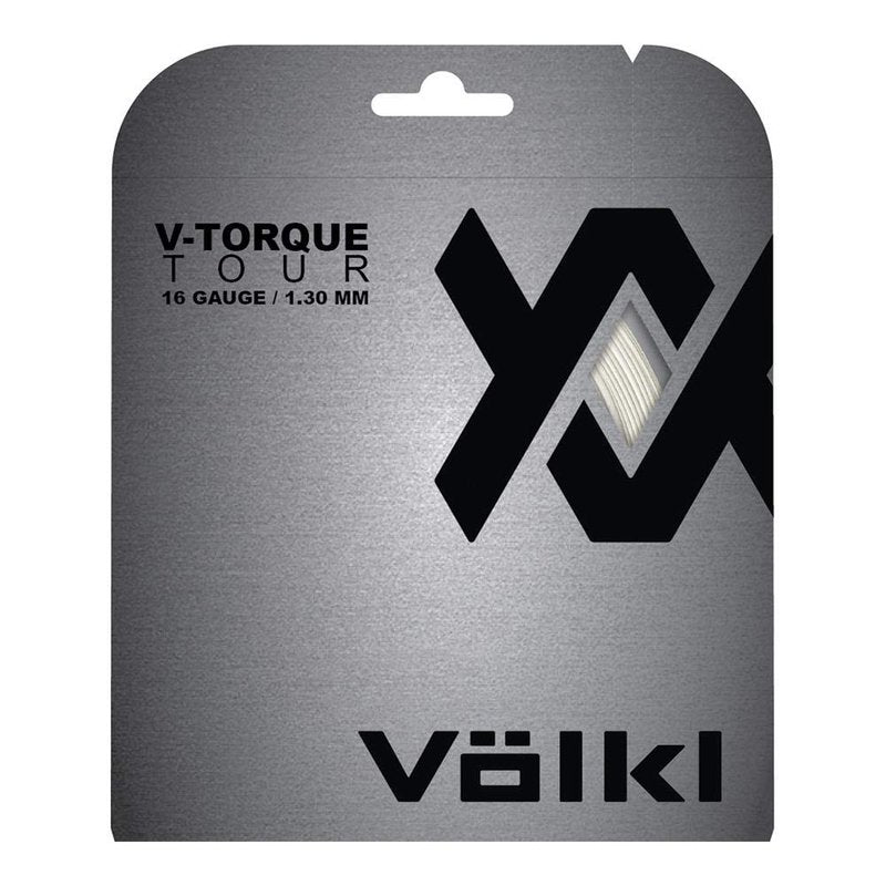 Volkl V-Torque Tour | Tennis Racquet String | Great Feel, Spin and Control | Co-Polymer String