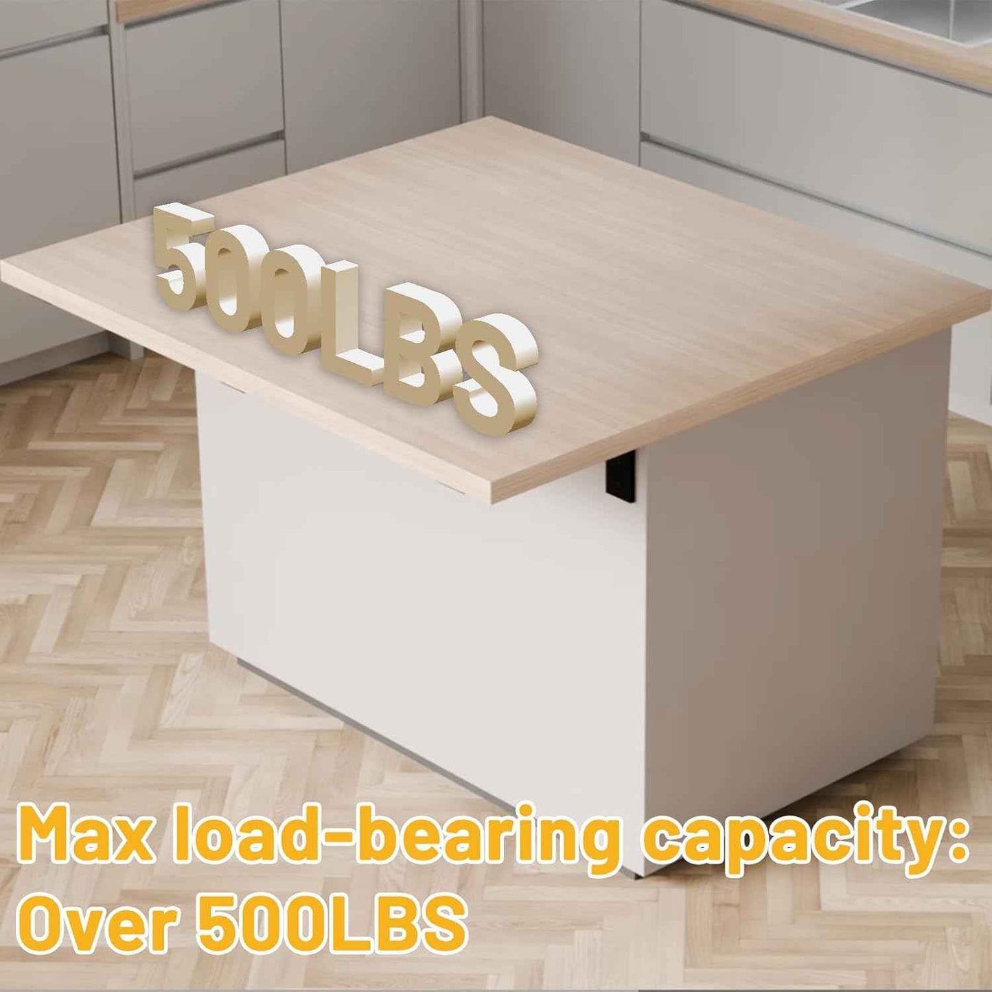 16-Inch Heavy Duty Countertop Support Brackets - 3 Pack for Granite, Quartz & Wood