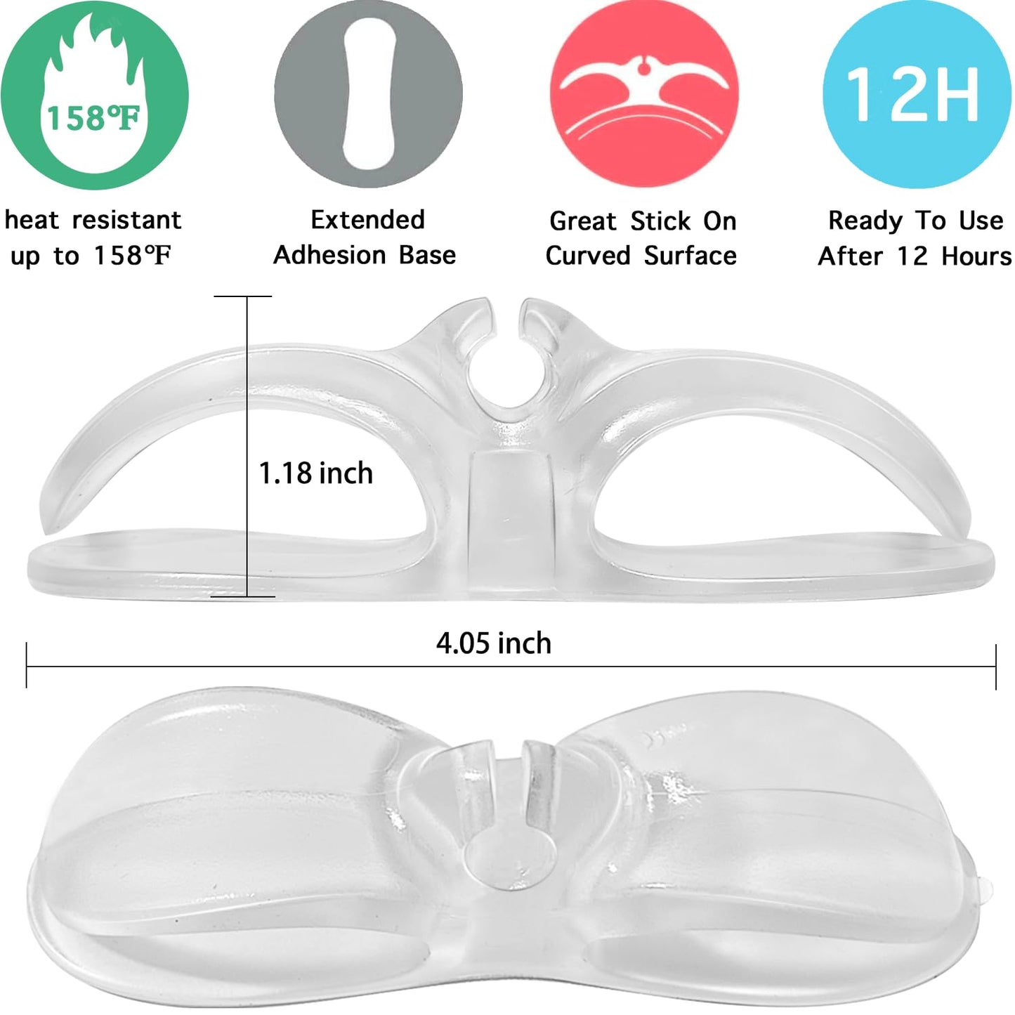 AFunCrafter Cord Organizer for Kitchen Appliances - Clear Cable Wrapper Holder Winder Keeper Wrap, Stick On Mixer