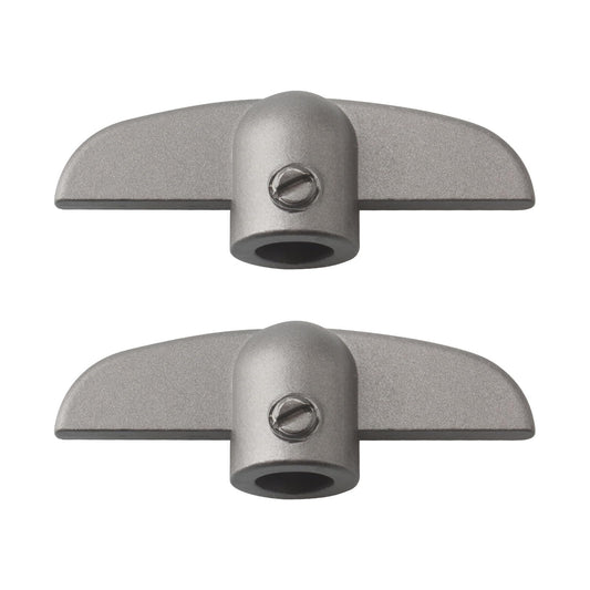 VIDABTE T-Handle Crank for Andersen Casement Windows, 3/8 in Tee Handle Casement Operator, Butterfly Wing Nut T-Handles (2 pcs)