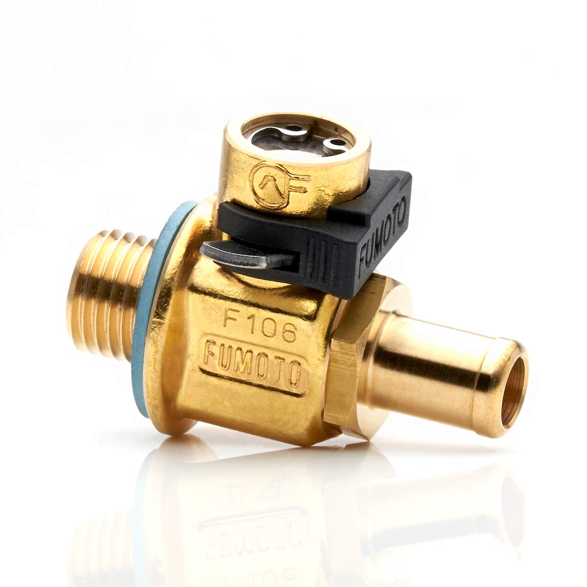 Fumoto F106N FN-Series Drain Valve with Long Nipple with Lever Clip
