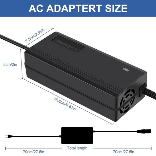 42V 2A Electric Scooter Charger 5 in1 Plugs for Bird,Gotrax,Segway,Pocket Mod, Sports Mod,Voyage,Ninebot,Apex,Glider, XR Elite, XR Ultra,Metro/Journey,Jetson Eris Pro/Ora Pro/Racer/Rhythm,Razor