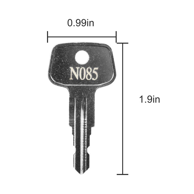 N085 Key Replacement for Thule Rack Core, Key Cylinder for Bike Rack Lock, Roof Cargo Lock, Roof Rack Locks, Cross Bars, Towers, Ski Rack Etc