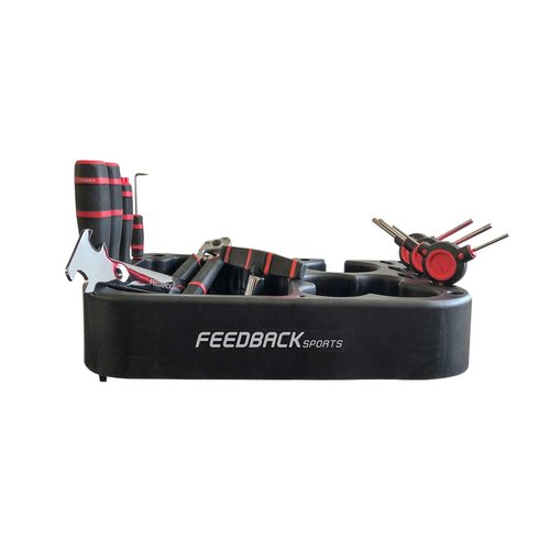 Feedback Sports | Tool Tray For Bike Repair Stands | Compatible W Upright Repair Stands | Black