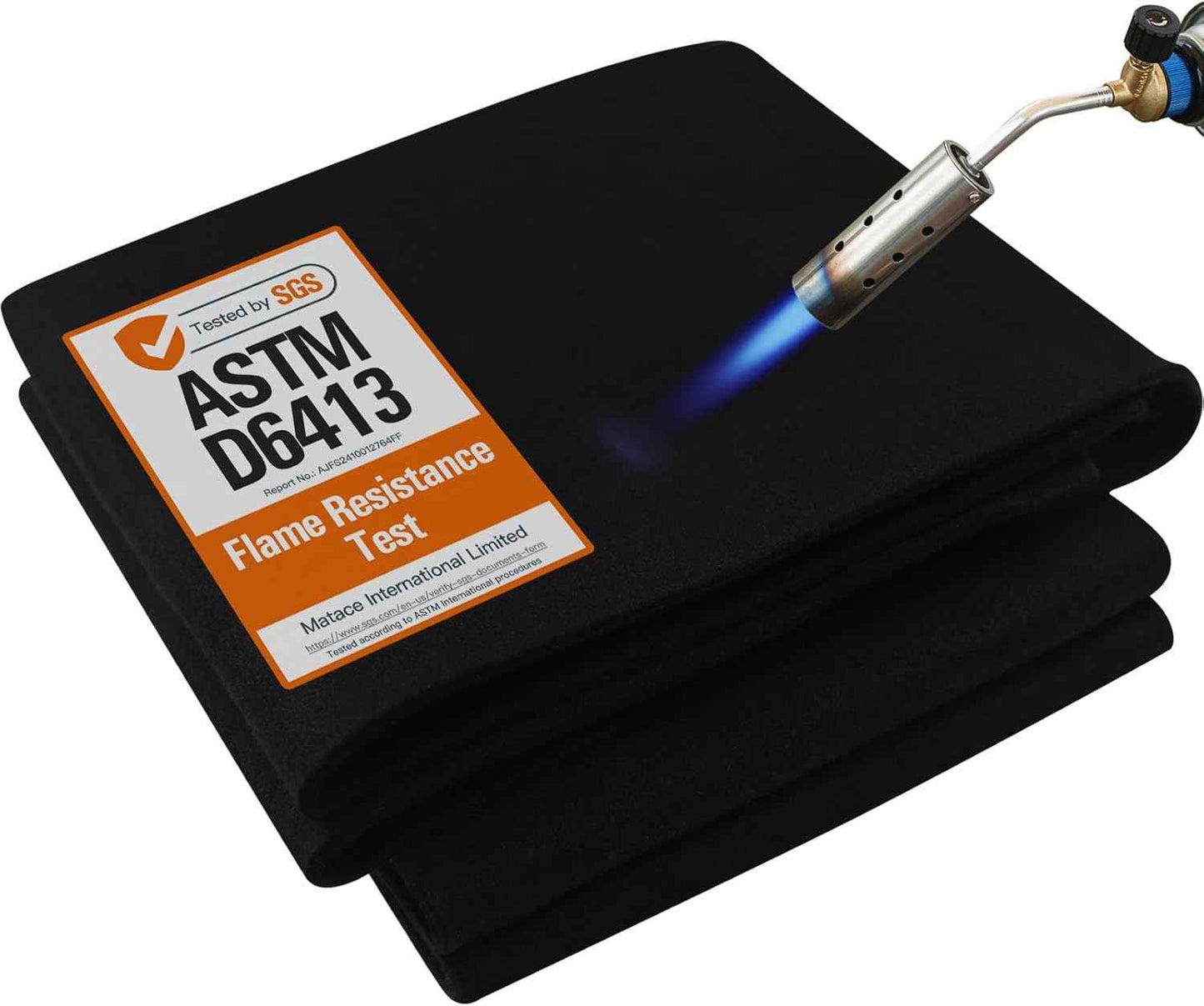 Fireproof Welding Blanket 4x6 Feet - Extra Large 5mm Thick Heat Shield for Soldering, Grill, Firepit & Smoker