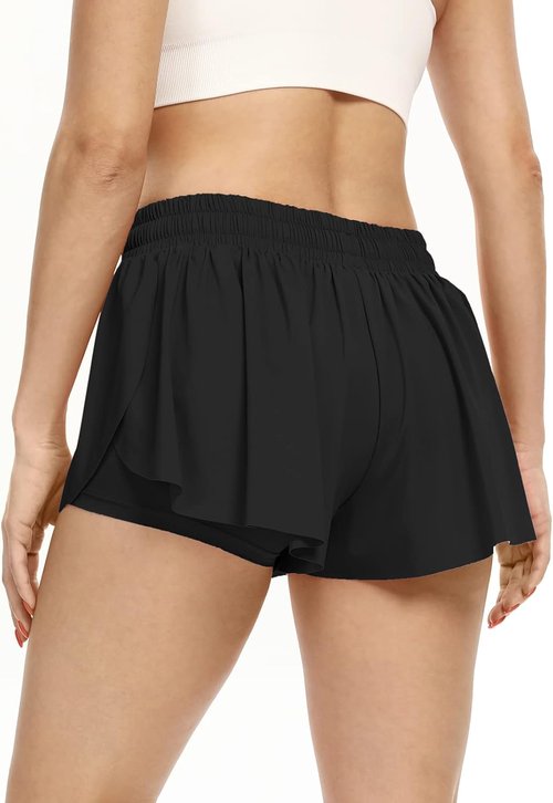 Blaosn Athletic Shorts for Women - Flowy Gym & Yoga Workout Skorts | Casual Summer Style