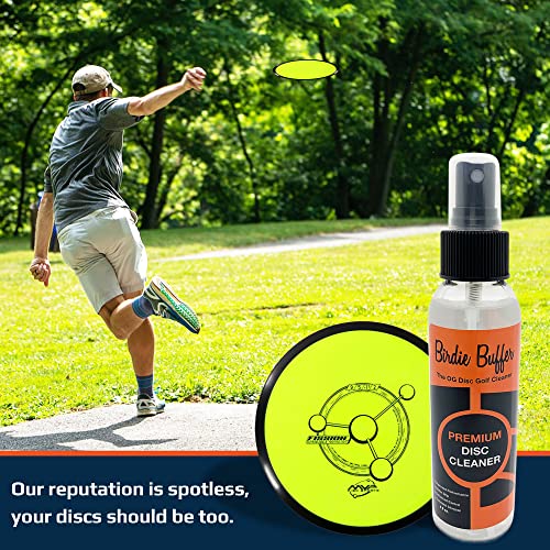 Birdie Buffer Disc Golf Cleaner - Rejuvenate Discs for Better Grip & Performance