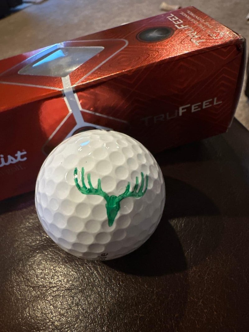 Tin Cup Buck Stops Here Golf Ball Marker