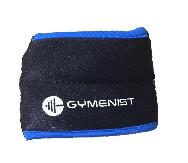 Gymenist Wrist Weights Running Stylish Bracelet Pair Of Weights Set of 2 Jogging Cardio Weight To Strengthen The Hands Forearm (2 Lb (Black - Blue))