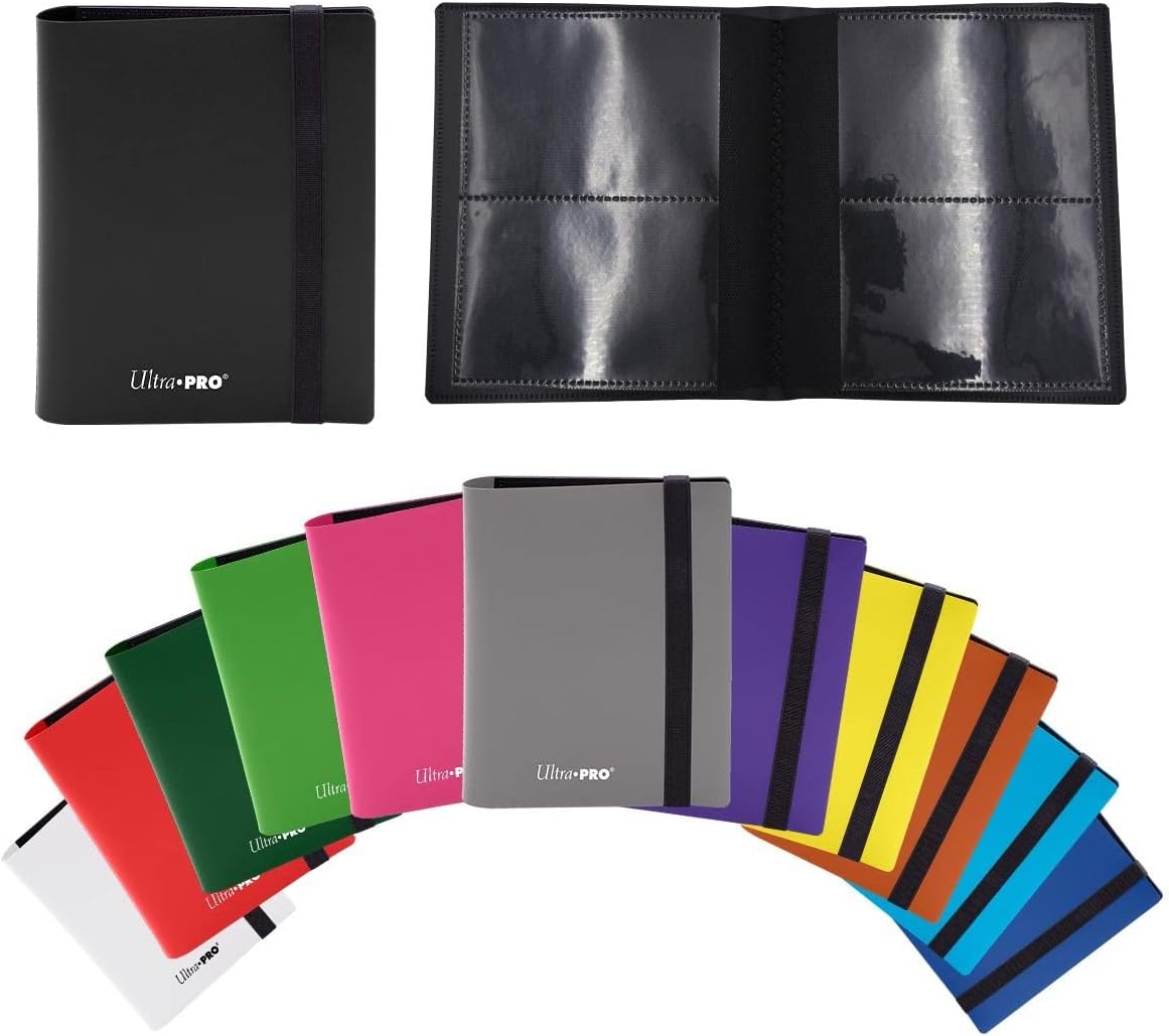 Ultra Pro Eclipse 2 Pocket Pro Binder - Smokey Grey | Durable and Stylish Storage Solution