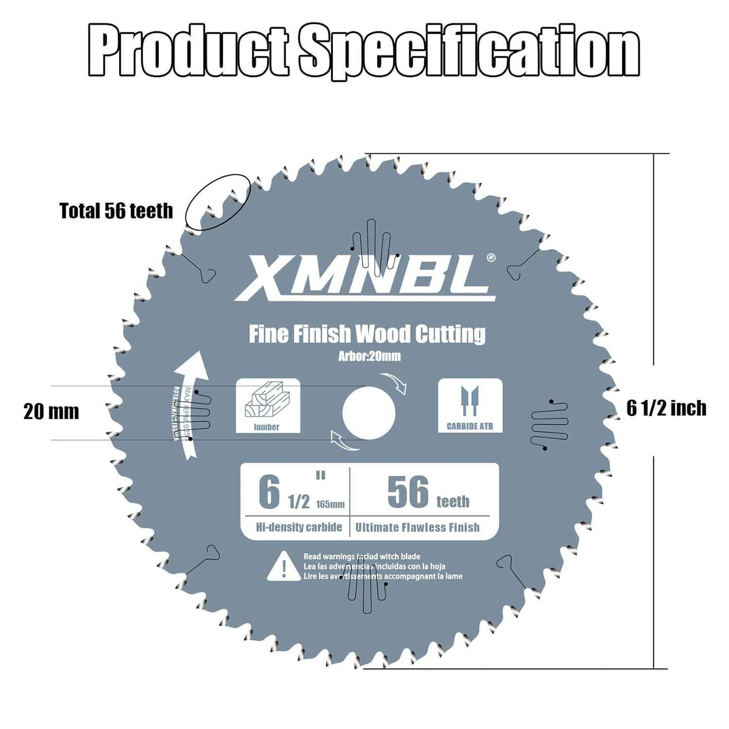 14-Inch Steel Cutting Saw Blade - 72T Carbide Replacement for Diablo D1472CF & Evolution Chop Saws