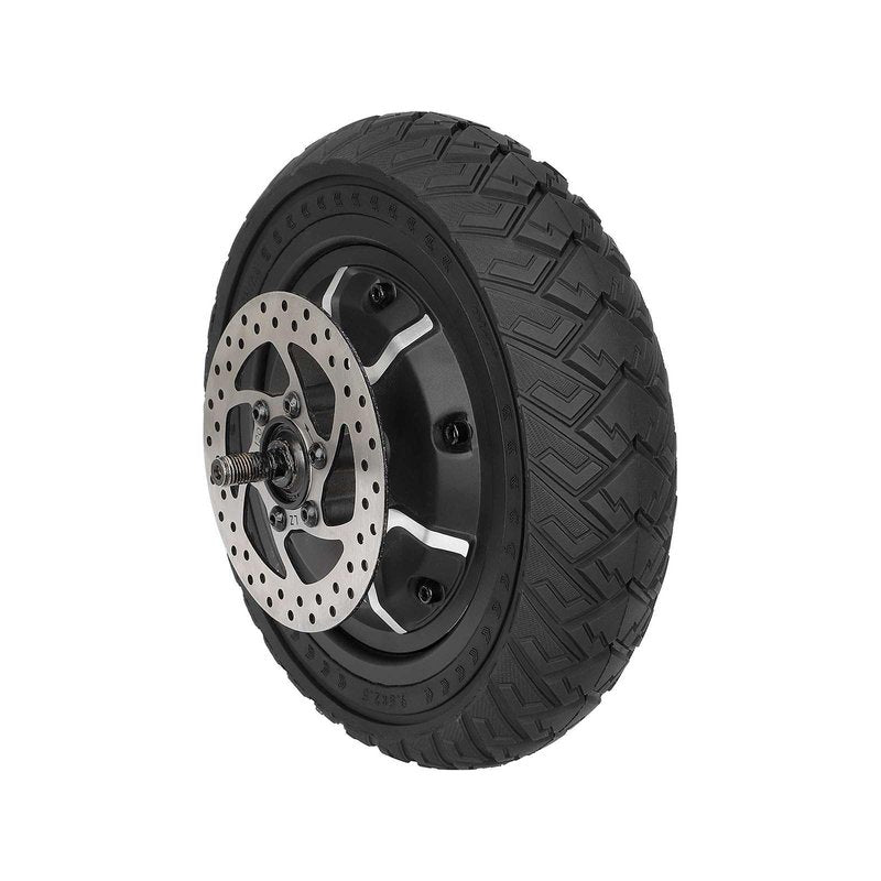ZAITUO 9.5x2.5 9.5" Off-Road Honeycomb Tire, 9.5-inch Air Pocket Non-Pneumatic Solid Tire w/Slot 45mm Replace for NIU Kick Scooter KQi3 Pro/Max/Sport Electric Scooter Tyre Wheel Parts (Black x1)