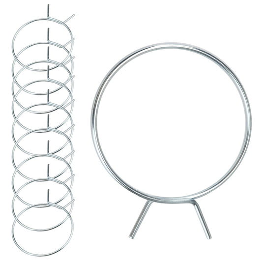 Dryer Vent Tube Tension Clamp 4 Inch, Dryer Tube Clamps Connect with 4 In Dryers Vent Hose, 4 Inch Diameter Quick Release Hose Duct Clip, 10 Pcs