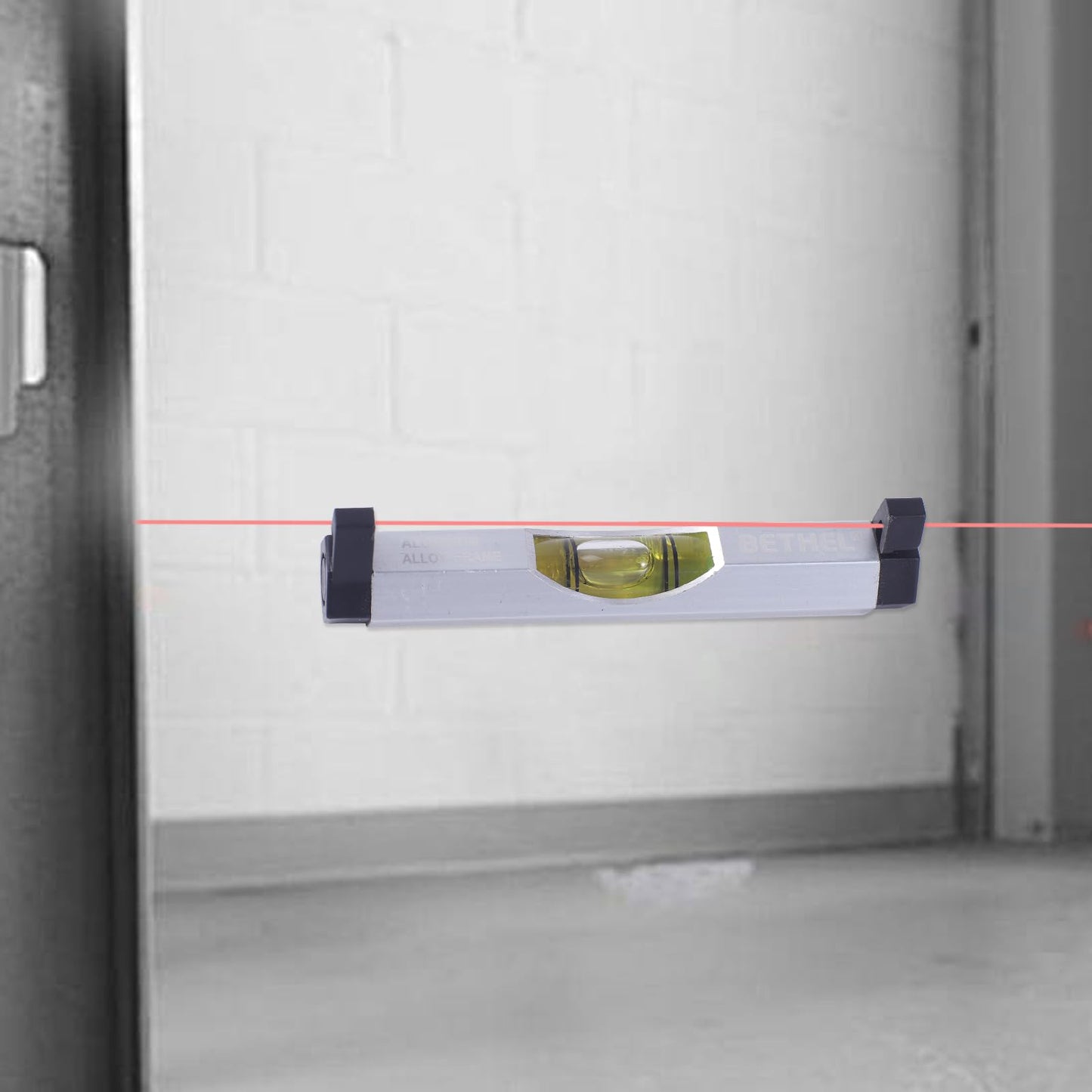 BETHEL 3 Packs Bubble Line Level String Tools, Aluminum Mini Leveler for Construction, Engineering, Camping, DIY Projects