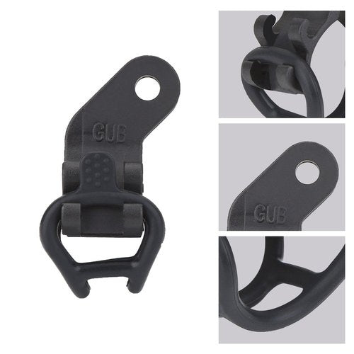 Flashlight Bike Mount, Universal for 40mm Flashlights, Secure Handlebar Holder with Adhesive Silicone Band for Cycling, Camer
