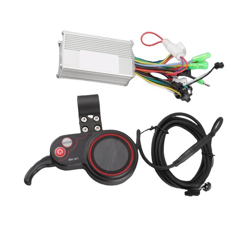 Alomejor Controller LCD Display 24V/36V/48V/60V 250W/350W Speed Controller with LCD Display Panel for Electric Scooter(L)