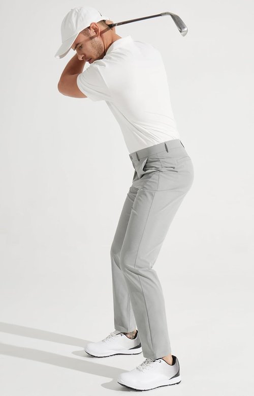Libin Men's Golf Pants - Stretch Quick-Dry Casual Trousers with Pockets | Lightweight, Comfortable Fit (30"/32"/34")
