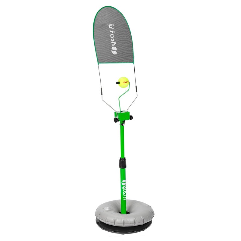 Orbace Tennis Trainer | Portable Tennis Practice Equipment for All Levels – Real Topspin Training Aid • Adjustable Height & Angle – Pro Tennis Buddy