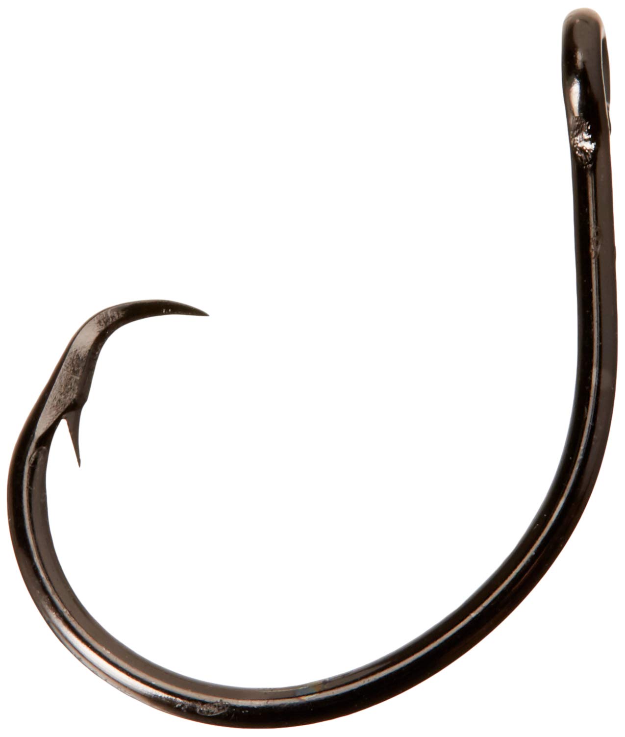 Mustad Demon Perfect Circle, in Line - Black Nickel-Size 1/0 - Pack of 50