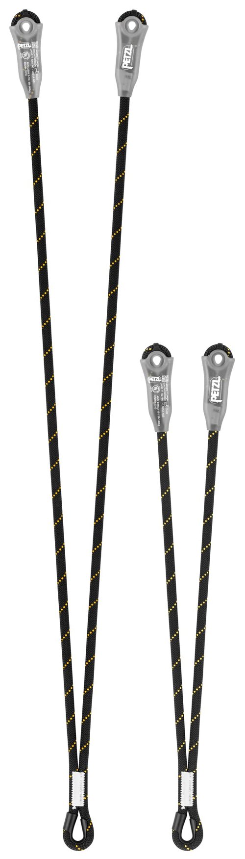 PETZL, Jane Y Lanyard 60/60, Double Lanyard for Making a Fall Arrest Lanyard, ANSI
