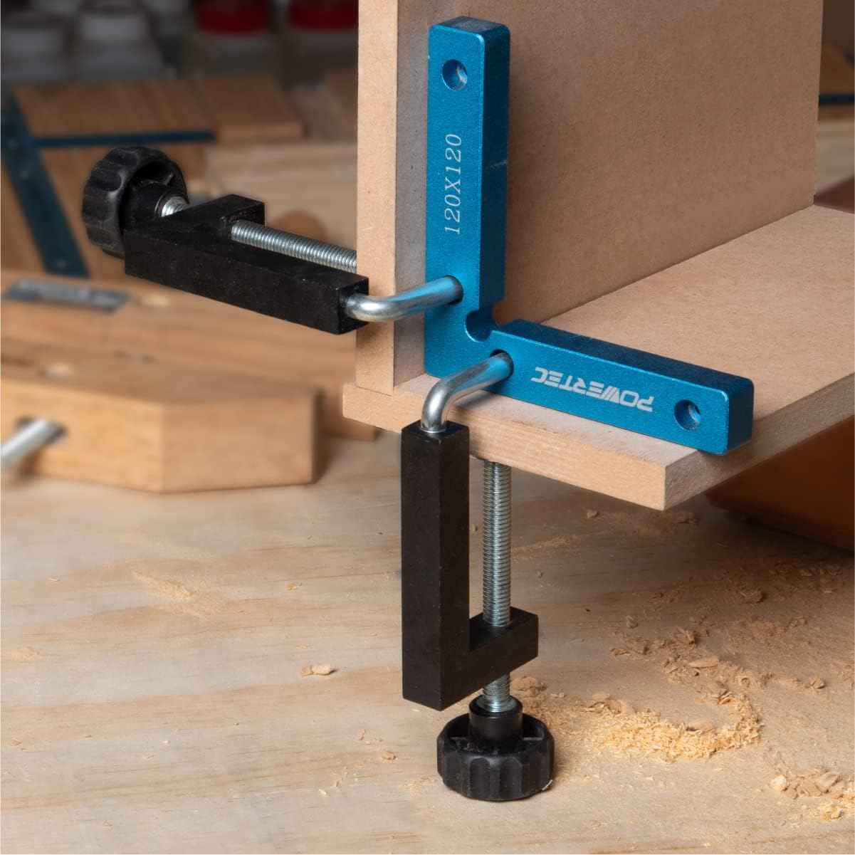 POWERTEC Adjustable Roller Stock Guide for Table Saw & Router - Enhance Safety & Reduce Kickback (Model 71935)